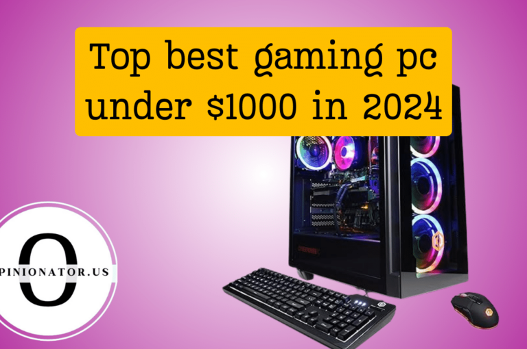 Top best gaming pc under $1000 in 2024