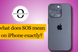iPhone SOS: What Does It Mean & How to Use It Wisely!
