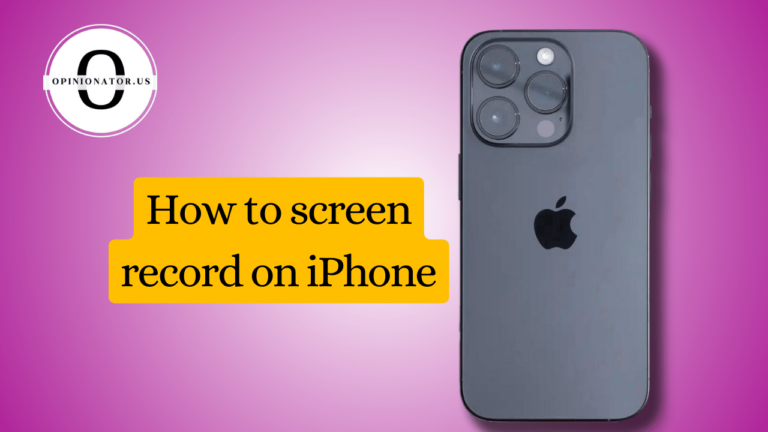 iPhone Screen Recording: How to screen record on iPhone